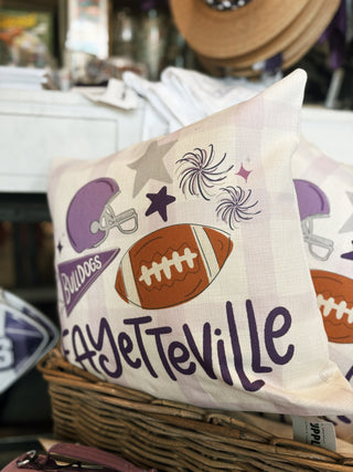 Fayetteville Bulldogs Pillow