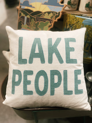 Lake People Pillow
