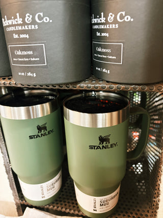 Stanley- The Everyday Suburban Mug 24oz: Dried Pine