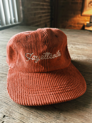 Corduroy Fayetteville Hat - Peach