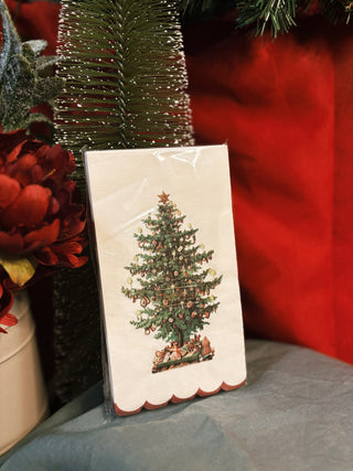 Christmas Tree Dinner Napkin