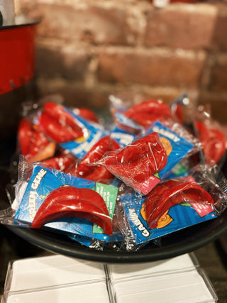 Wax Lips, Cherry Flavor Candy