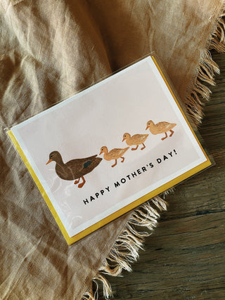 Mother's Day Ducklings Card