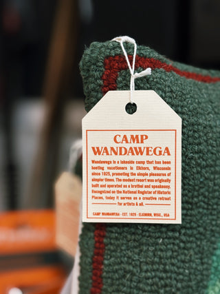 Camp Wandawega Trout Hook Pillow