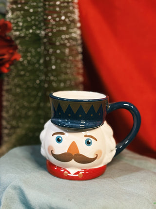 Ceramic Nutcracker Mug
