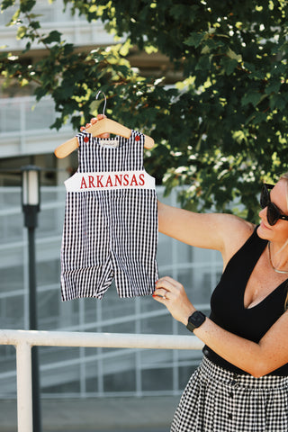 Arkansas Smocked Gingham Johnny