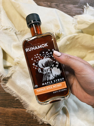 Pumpkin Spice Infused Organic Maple Syrup