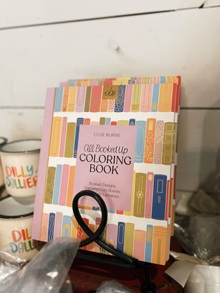 All Booked Up Coloring Book