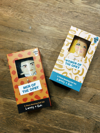 Women of Country Wooden Nesting Doll Sets