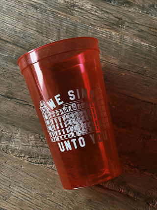 We Sing Unto You- Set of 8 Stadium Cups