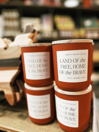 Land of the Free, Home of the Brave Candle