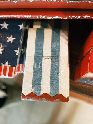 Hamptons Stripes Dinner Napkin