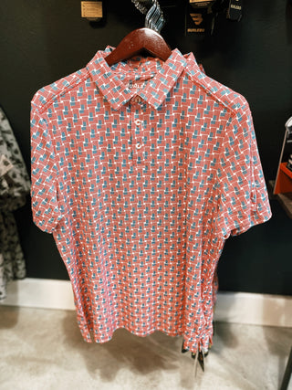Burlebo- American Flag Polo
