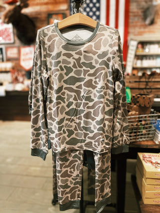 Burlebo- Pajama Set - Classic Deer Camo