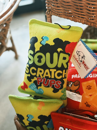 Sour Scratch Dog Toy