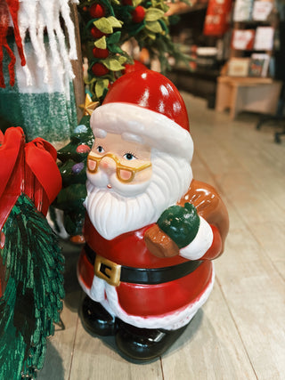 Santa Glow Yard Figure