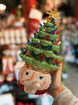 Lit Christmas Tree with Timer