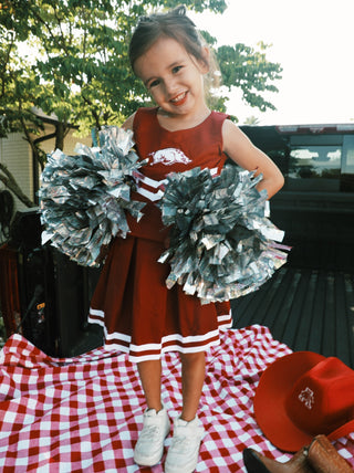 Arkansas Cheer Uniform + Bloomer