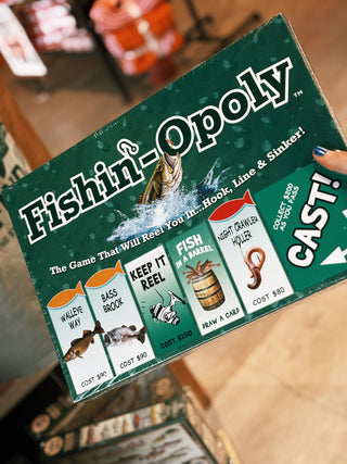 Fishin'-Opoly Board Game