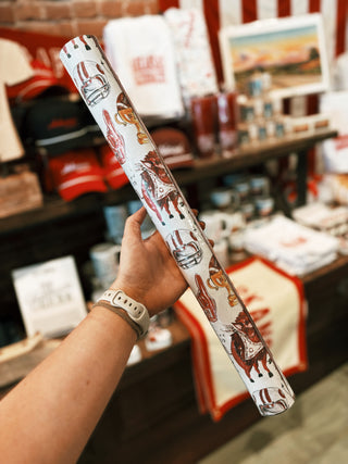 Razorback Football Icons Table Runner