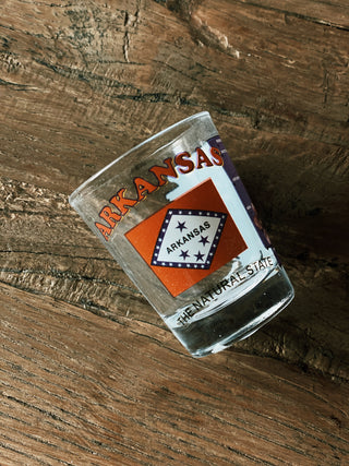 Arkansas State Shot Glass