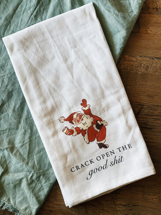 Break Out The Good Shit Tea Towel