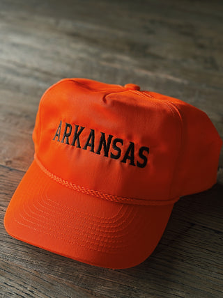 Arkansas Rope Hat- Blaze Orange