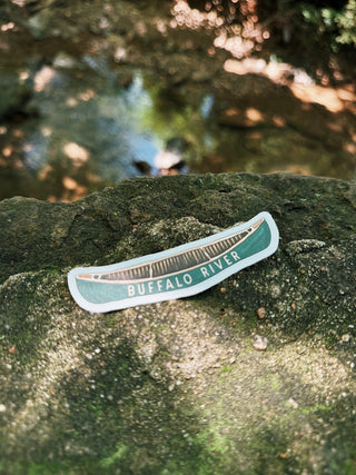 Buffalo River Canoe Sticker