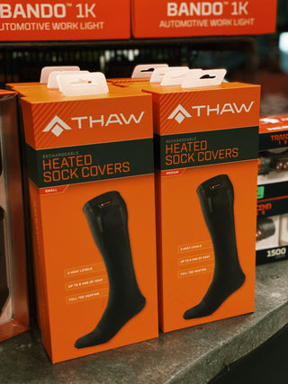 THAW Rechargeable Heated Sock Cover