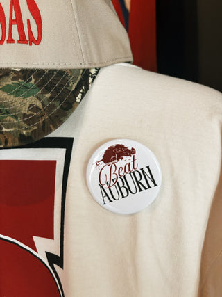 Beat Auburn Button