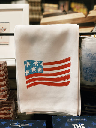 Waving Flag Tea Towel