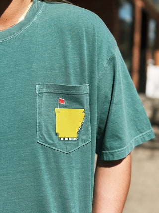 Arkansas Golf Putt T-Shirt