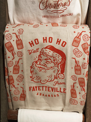 Ho Ho Ho from Fayetteville Tea Towel