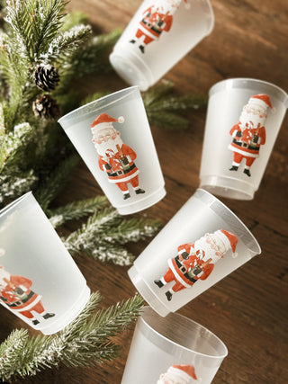 Boozy Frosted Cups - Christmas: Pack of 6