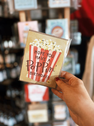 Birthday Popcorn Greeting Card