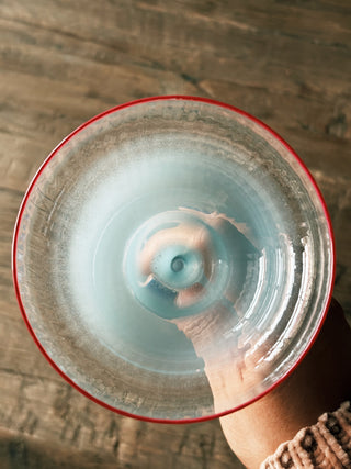 Ombre Margarita Glass- Blue