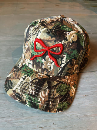 Camo Bow Hat 