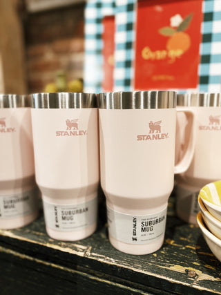 Stanley- The Everyday Suburban Mug 24oz: Rose Quartz