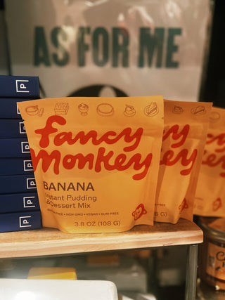 Fancy Monkey - Banana Instant Pudding and Dessert Mix