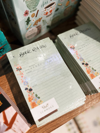 Book Review 4x6 Notepad