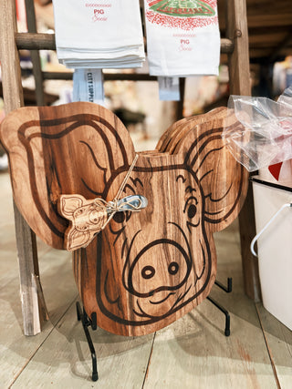 Hog Serving Board W/ Spreader