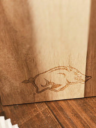 Arkansas Razorbacks Cutting Board