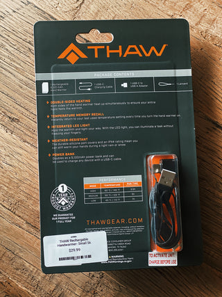 THAW Rechargable Handwarmer- Small 5k