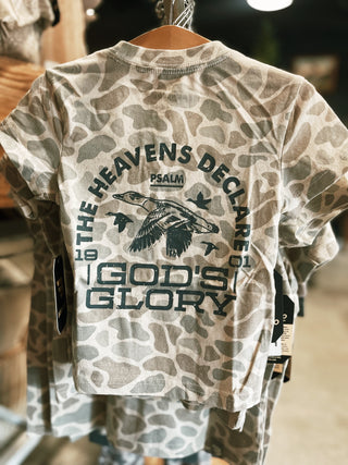 Burlebo: Youth Vintage Washed Tee- God's Glory