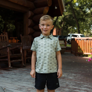 Burlebo - Youth Polo - Flying Ducks Green