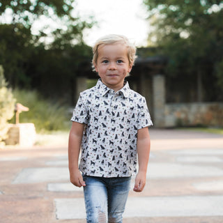 Burlebo- Youth Polo- Ducks & Dogs