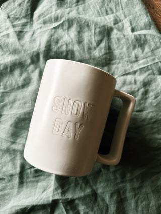 Tall Coffee Mug - Snow Day
