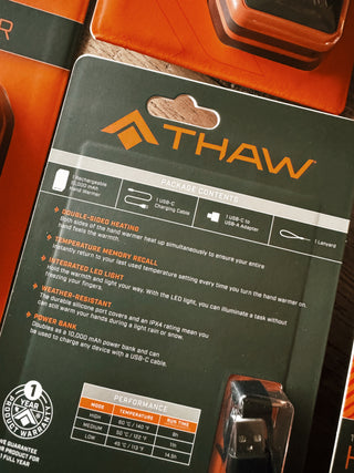 THAW Rechargable Handwarmer- Large 10k