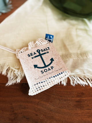 Sea Salt Soap Travel Size Bar & Soap Saver - Swedish Dream