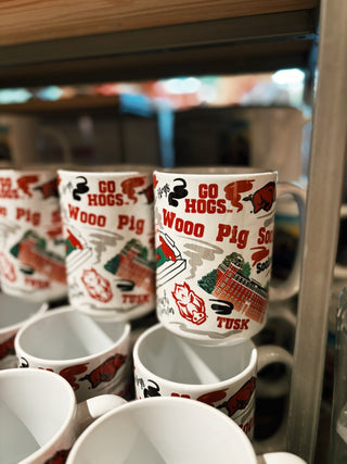 Arkansas Razorbacks Mug Ceramic Grande Campus